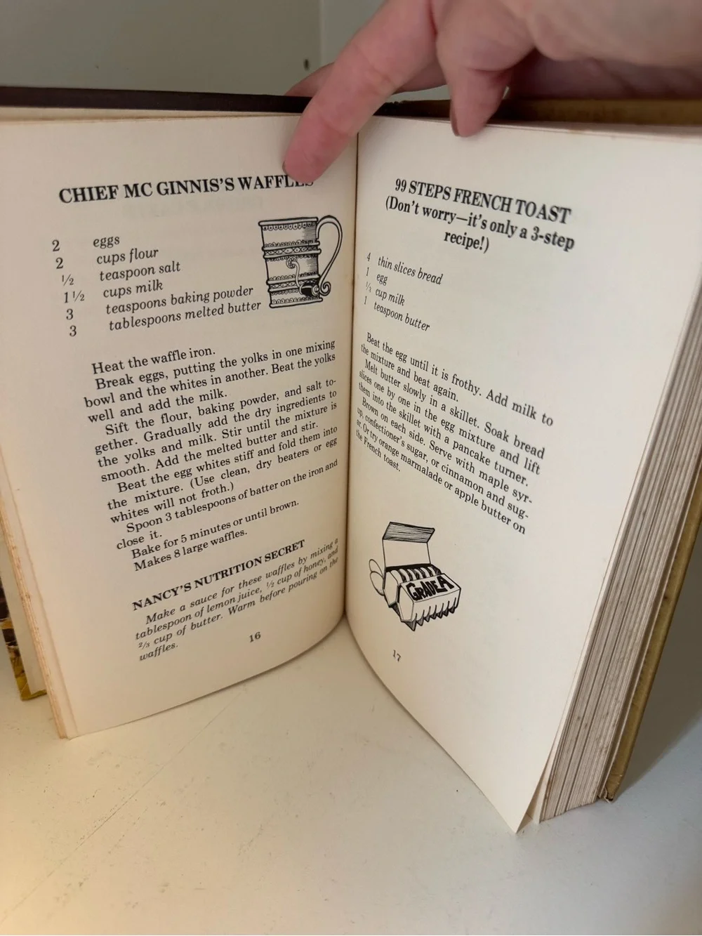 Vintage Nancy Drew Cookbook - by Carolyn Keene